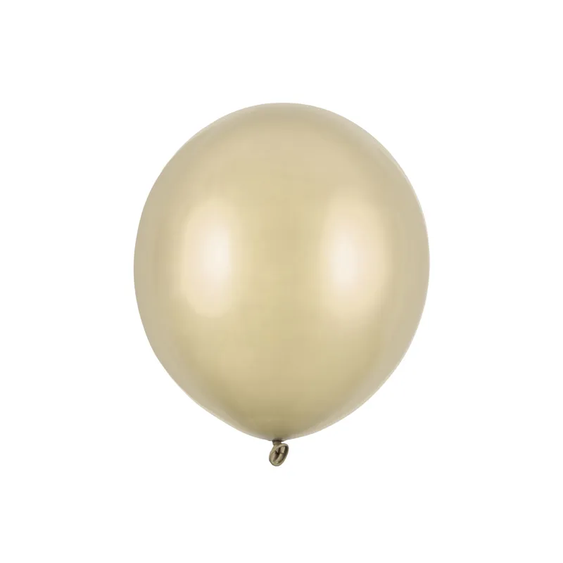 Balónek metalický STUDENĚ ZLATÝ, 43 cm - obr. 1