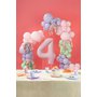 Balónek pastelový SVĚTLE LEVANDULOVÝ, 43 cm - Obr.5