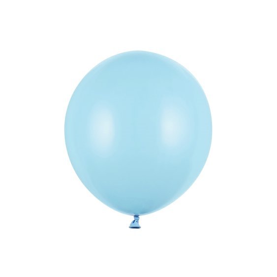 Balónek pastelový SVĚTLE MODRÝ, 43 cm - Obr.1