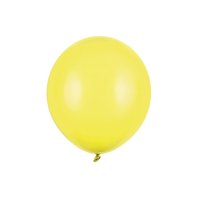 Balónek pastelový ŽLUTÝ, 43 cm - Obr.1