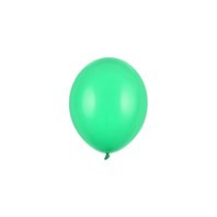 Balónek pastelový ZELENÝ, 12 cm, 100 ks