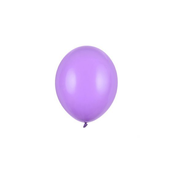 Balónek pastelový LEVANDULOVÝ, 12 cm, 100 ks - Obr.1