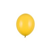 Balónek pastelový MEDOVÝ, 12 cm, 100 ks