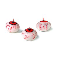 Plovoucí svíčka “Halloweenské oko”, 4 cm - Obr.1