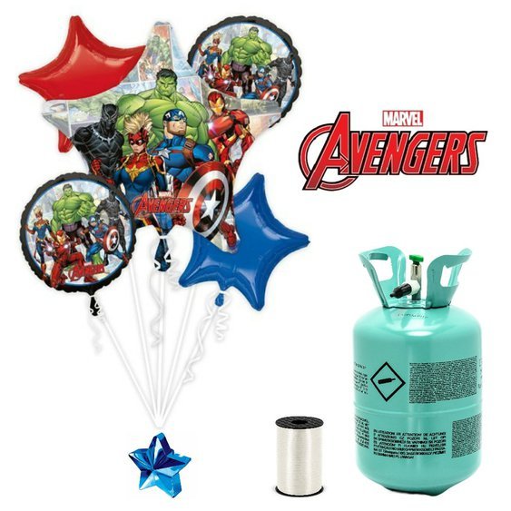 Balónkový buket  “Avengers” s heliem - Obr. 1