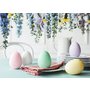 Svíčka “Velikonoční vajíčko” SVĚTLE FIALOVÁ, 10 cm - Obr.3