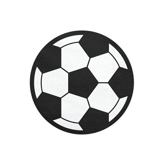 Ubrousky papírové “Football", 13,5 x 13,5 cm, 20 ks - Obr. 1