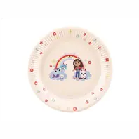 Talířky papírové "Gábinin kouzelný domek", 23 cm, 6 ks - Obr.1