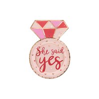 Talířky “Prsten-She Said Yes”, 18x25,5 cm, 6 ks