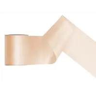 Stuha saténová KRÉMOVÁ, 100 mm x 25 m - Obr.1