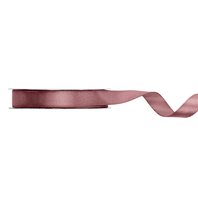 Stuha saténová DARK DUSTY ROSE, 12 mm x 25 m