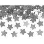 Vystřelovací konfety metalické hvězdy STŘÍBRNÉ, 60 cm - Obr.4