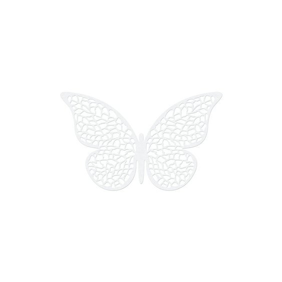 Dekorační papírové konfety "Motýlek", 10 kusů - Obr. 1